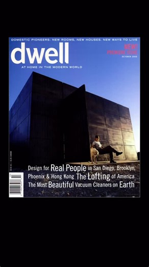 Dwell | In an homage to our first issue, which came out 25 years ago, we decided to put an aggressively simple home on our most recent cover; that... | Instagram