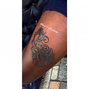 #tattoo #thightattoo | Barry Arts Tattoo Studio