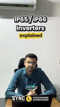 Best Outdoor Solar Inverter? ⚡ IP65 vs IP66 Explained (Pakistan 2026)