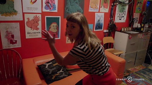 Find out what Emily Gordon gets up to when she's backstage alone on The Meltdown. | Comedy Central