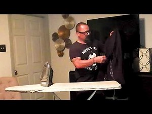 How to Iron a Short Sleeve Shirt with Buttons