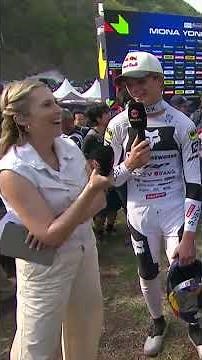 First UCI DHI Elite World Cup + first win = insane 🤯