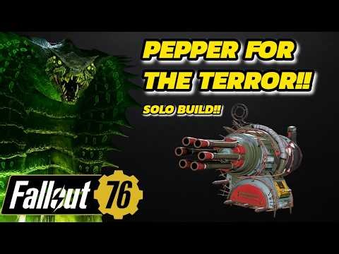Fallout 76 - High Damage Pepper Shaker Build!! (Ghoul)