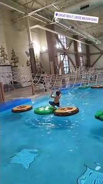 Tour of the Indoor Water Park at The Great Wolf 🐺 Lodge 🪵