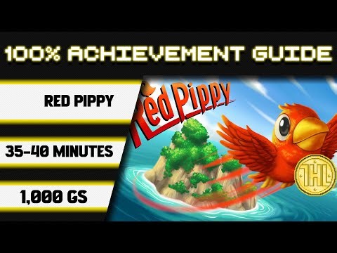 Red Pippy 100% Achievement Walkthrough * 1000GS in 35-40 Minutes *