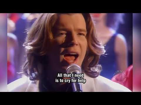 Rick Astley - Cry For Help | 4K MUSIC VIDEO (with lyrics) 1991