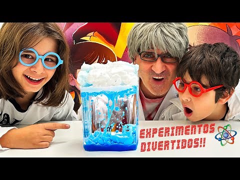 Dani y Evan hacen Experimentos Divertidos!!