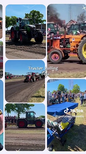 Tractor pulling in Elze, Germany #tractor #toddler #tractorpulling
