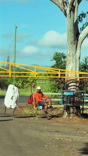 Encountering a Banana Roadblock in Australia