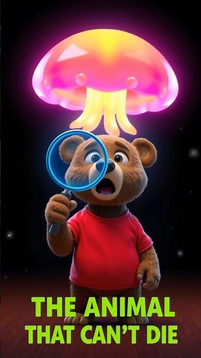 This Tiny Animal Can Live Forever! 🪼 Kids Science Explained