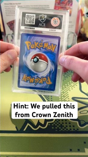 Who’s That Pokémon… It’s PIKACHU! ⚡ (ACE 10 Pull) 👀