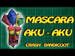 MASCARA AKU AKU - PAPERCRAFT ( PAPEL)