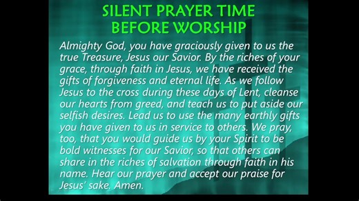 St. Paul Lutheran Sunday 8:30 Service March 1, 2026 | St. Paul Lutheran Church & School