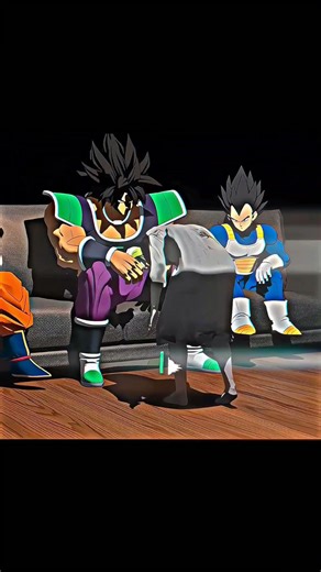 Goku, Broly And Vegeta Vs Sadako ☠️ #dragonball #goku #anime #broly #vegeta #ring #dbs #trending #db