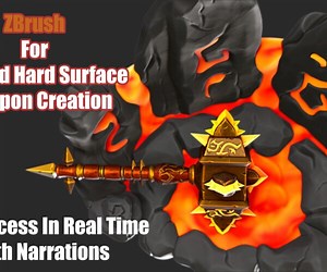 ArtStation - ZBrush for stylized hard surface weapon creation | Tutorials