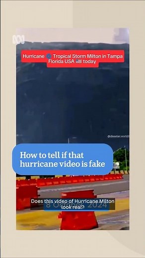 How to tell if that hurricane video is fake | ABC News