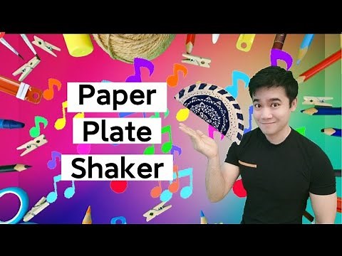 Paper Plate Shaker | DIY | Kids' Musical Craft
