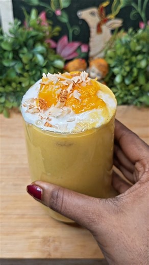 Creamy Mango Mastani Recipe | Easy Summer Dessert Drink 🍨#shorts #recipe #mango #food #easyrecipe