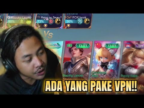 GUE NYASAR KE SERVER MANA INI WOII?! - PING BERAT TEAMNYA JUGA BERAT WKWK - Mobile Legends