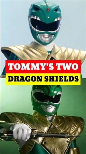 Why Tommy’s Green Ranger Had Two Dragon Shields