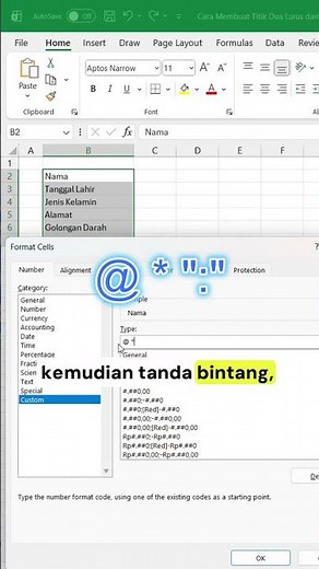 How to Make Straight and Parallel Colons in Excel Without Moving Cells #computertutorial #excel