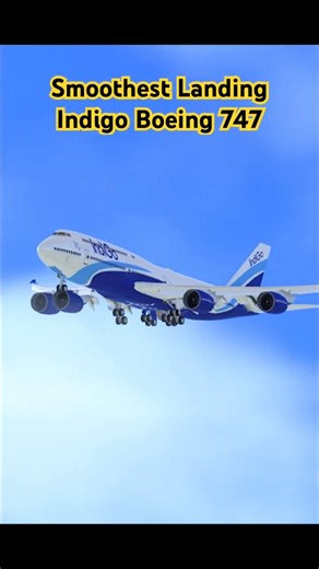 IndiGO Smoothest Landing In RFS┃ RFS - Real Flight Simulation. #aviation #rfs #flight