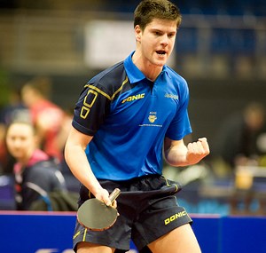 A powerful rally! 💥Dimitrij Ovtcharov vs Timo Boll at the DHS 2014 Europe Cup, two greats of European Table Tennis delivering a spectacular exchange. #ITTF #TableTennis #EuropeCup2014 | International Table Tennis Federation