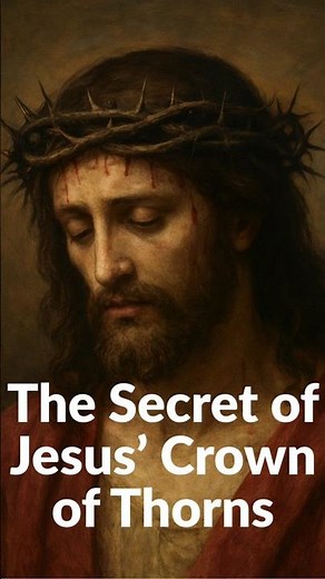 The Mystery of the Crown of Thorns Placed on Jesus’ Head During the Crucifixion #Jesuscrownofthorns