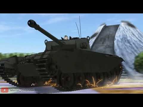 Girls und Panzer Der Film, Nishizumi Sisters VS Alice (Shooting Scene Only)