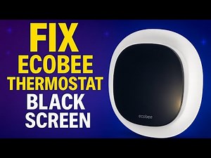 How To FIX Ecobee Thermostat Black Screen