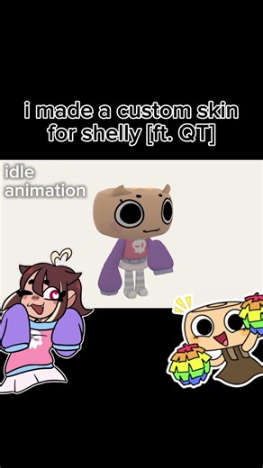 custom shelly skin #dandysworld #fnf #custom #ideas #shelly