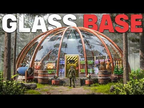 I Lived in a Glass Base in Official Vanilla Rust...