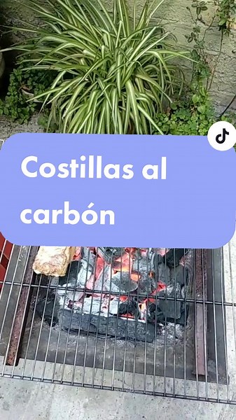 Ricas costillas al carbón, nada más no se les vayan a dorar de más 🤭😅#parati #receta #lentejas #deliciousfood