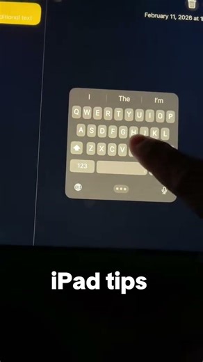 How to shrink your keyboard on Apple iPad