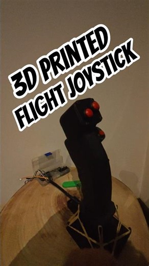 3D Printed Fly Jet Joystick #simulator #fightsimulator #joystick #bambulab
