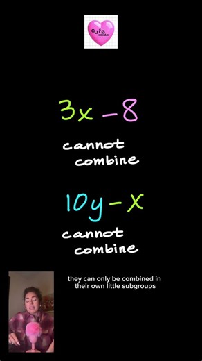 combining like terms