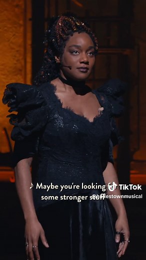 Rachel Adedeji as Persephone in Hadestown UK