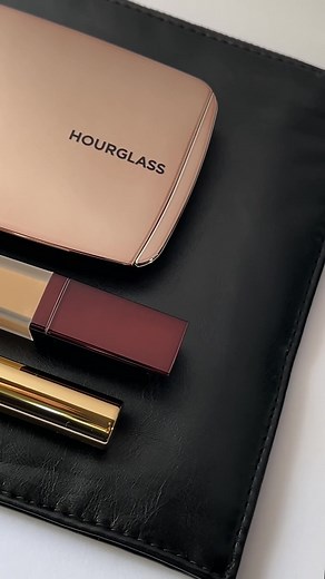 Looks as good on you as it does in your bag: Veil Hydrating Skin Tint Vanish Airbrushed Pressed Powder Vanish Airbrush Concealer Phantom Volumizing Glossy Balm #HourglassCosmetics