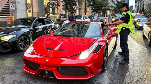 Fake exotic car draws police attention on event weekend