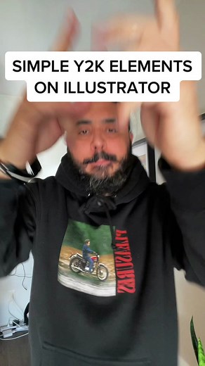 Creating Simple Y2K Effects on Illustrator | Tutorial