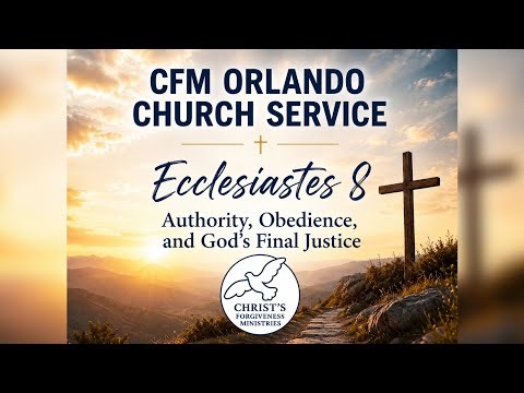 CFM Orlando Church Service | Authority, Obedience, & God’s Final Justice | Minister Clis