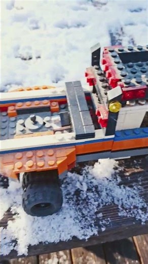lego speed champions snow plow version 2