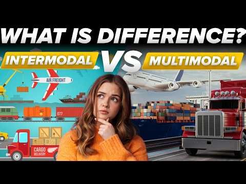 Intermodal vs Multimodal Transportation Explained | Key Differences in Supply Chain Logistics