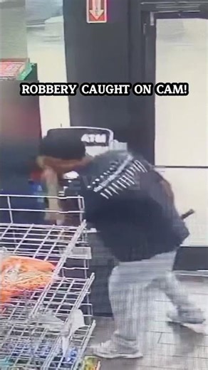 Robbery Captured on Cam! #shorts #cops #police #policechase #news