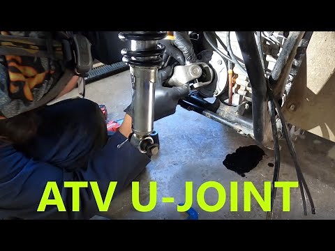 ATV Universal Joint Replacement - Yamaha Big Bear 350