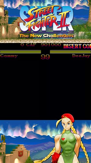Cammy vs Dee Jay ⚡ Street Fighter II SUPER Speed, pressure, and non-stop aggression! Cammy doesn’t hesitate when it’s time to fight 💥🔥 #StreetFighter #SF2 #Cammy #DeeJay #SuperStreetFighter #Arcade #RetroGaming #Capcom | The Gamer Space