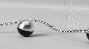 Metallic Balls Moving Sinusoidal Waves On Stock Footage Video (100% Royalty-free) 3791703813 | Shutterstock