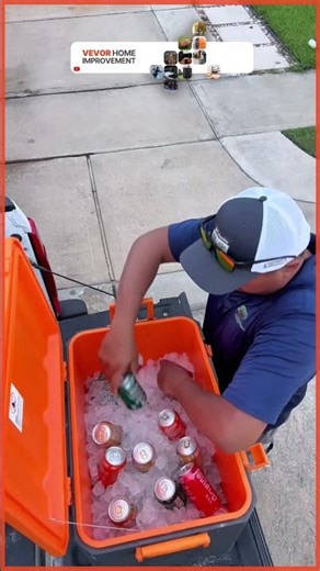 64 Cans. 48 Hours of Ice. 1 Tough Cooler. 🧊 | VEVOR Breakdown