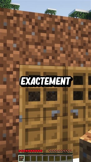 Viens dès maintenant reconstruire ta VRAI maison mais sur MINECRAFT ! #minecraftshorts #pourtoi