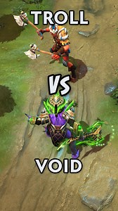Troll Warlord vs Faceless Void #Dota2 | DotaCinema